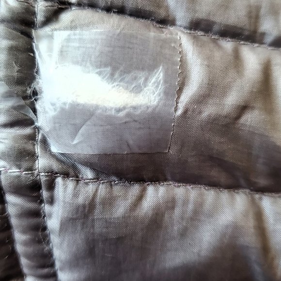 Size Small Go Lite Gray Down Feather Puffer Jacket - Picture 8 of 10